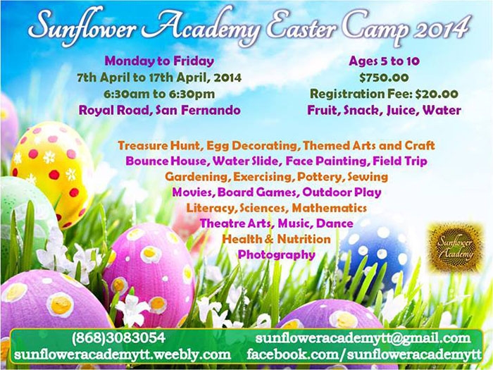 Sunflower Academy Easter Camp 2014 ID 10000