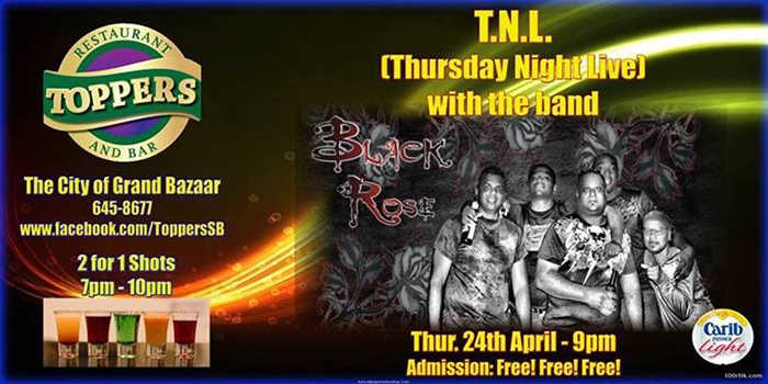 Retro Thursdaze/Thursday Night Live: Black Rose