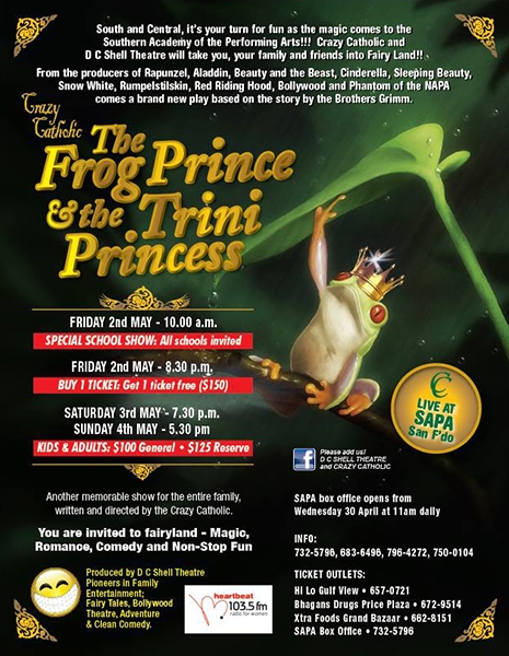 The Frog Prince & The Trini Princess