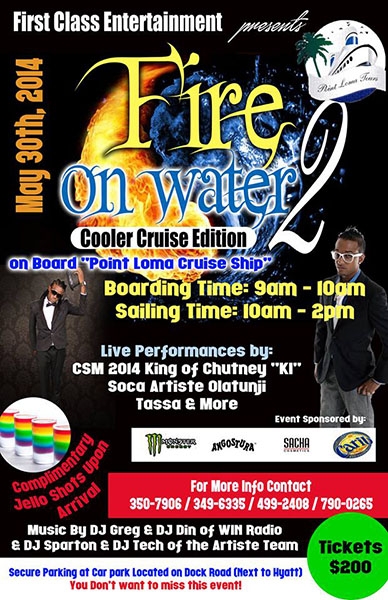 Fire On Water 2: Cooler Cruise