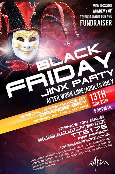 Black Friday: Jinx Party and After Work Lime