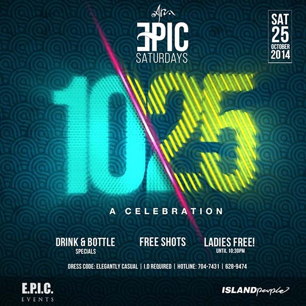 EPIC Saturdays: Celebrate 10/25