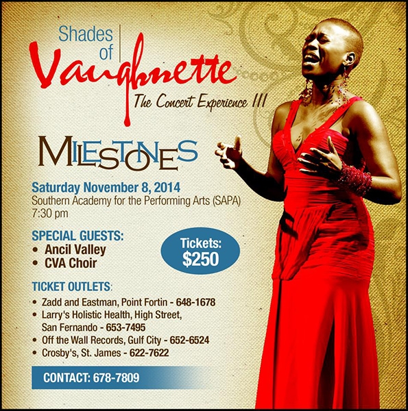 Shades of Vaughnette The Concert Experience III - Milestones