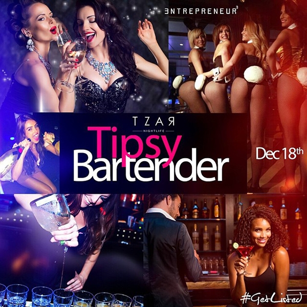 Tzar Thursdays: Tipsy Bartender