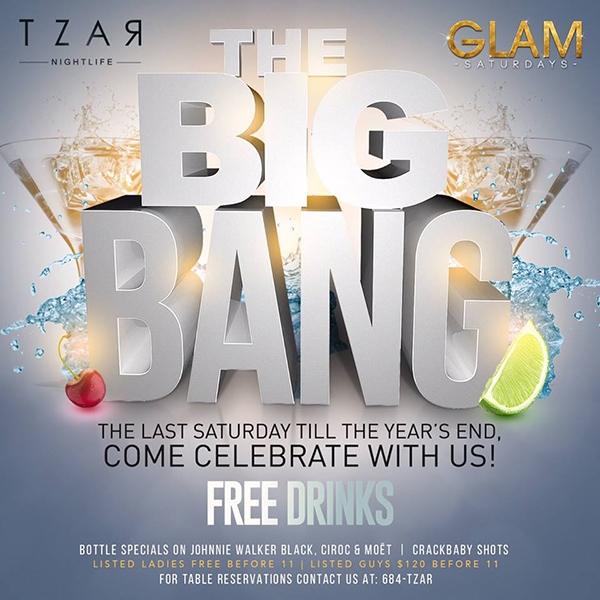 Glam Saturdays: The Big Bang