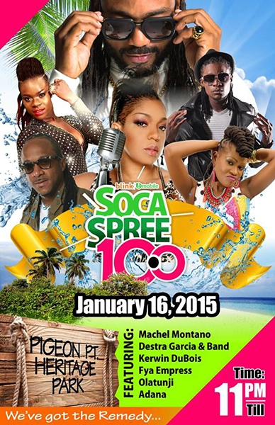 Soca Spree 10.0 - Soca On The Beach!