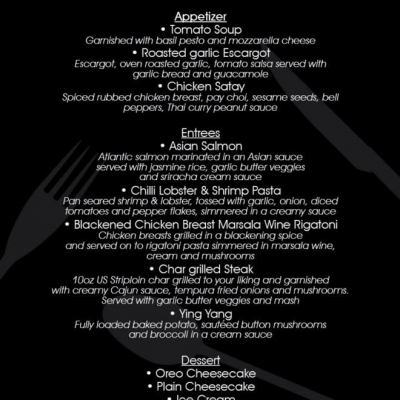 Trinidad & Tobago Restaurant Week 2015: Savoury