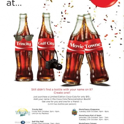 Create A Coke Personalization Booth