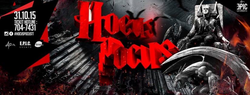 EPIC Saturdays: Hocus Pocus - Halloween Party
