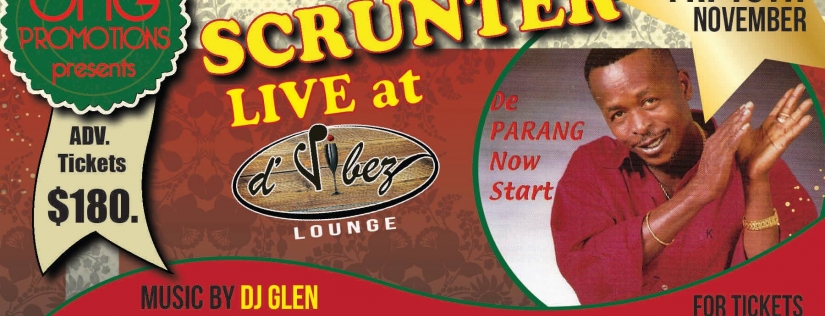 Scrunter LIVE at D'Vibez