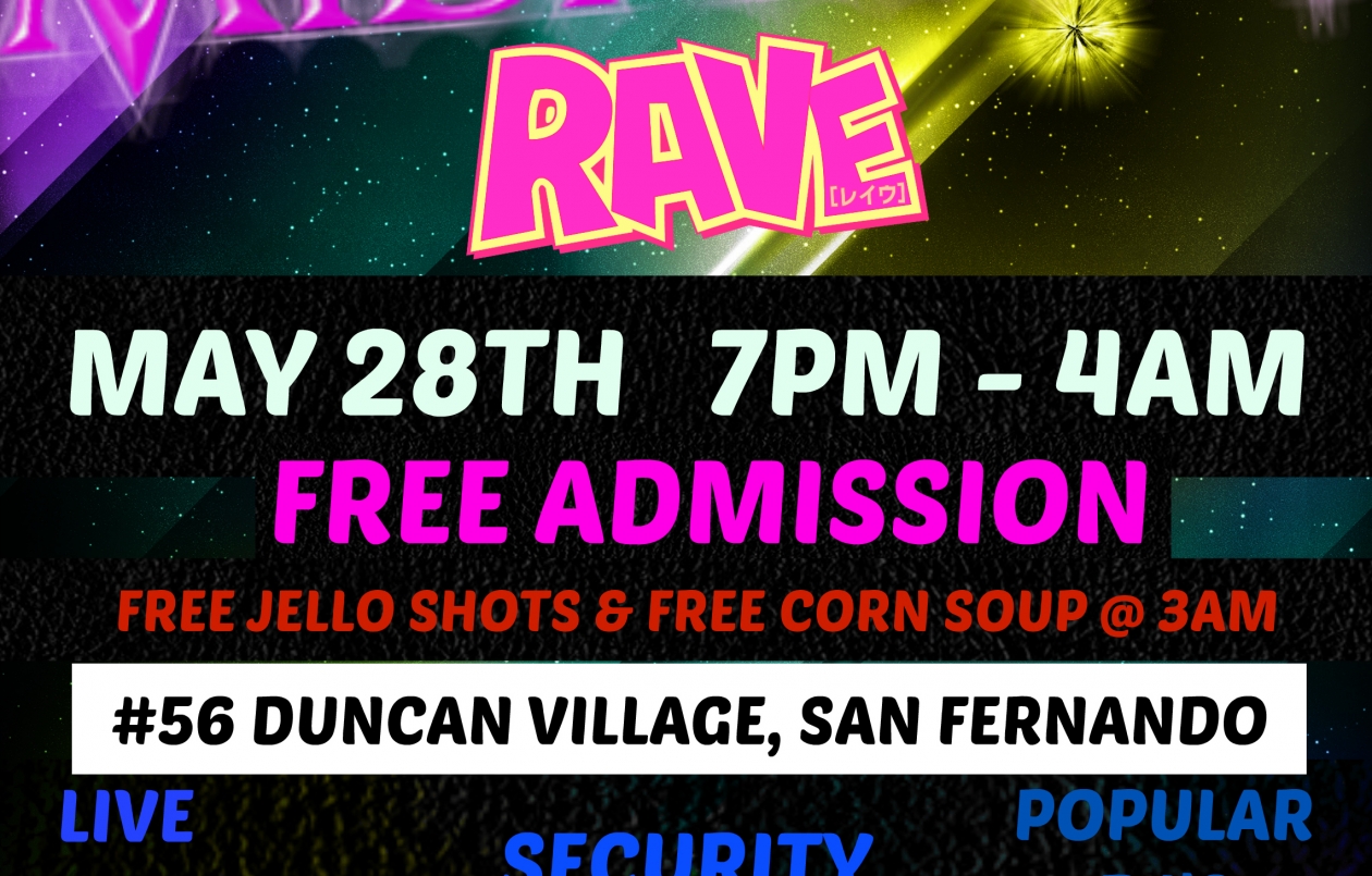 MIDNIGHT RAVE    The ULTIMATE Indoor Party