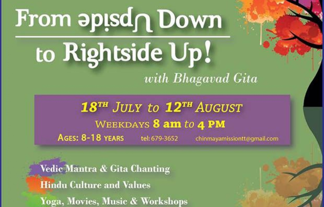 Summer Classes in Hinduism: Upside Down to Right-Side Up!