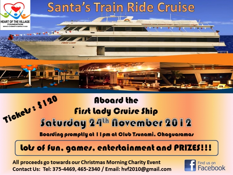 Santa's Train Ride Cruise