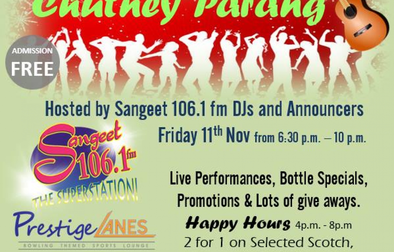 106.1 fm Chutney Parang
