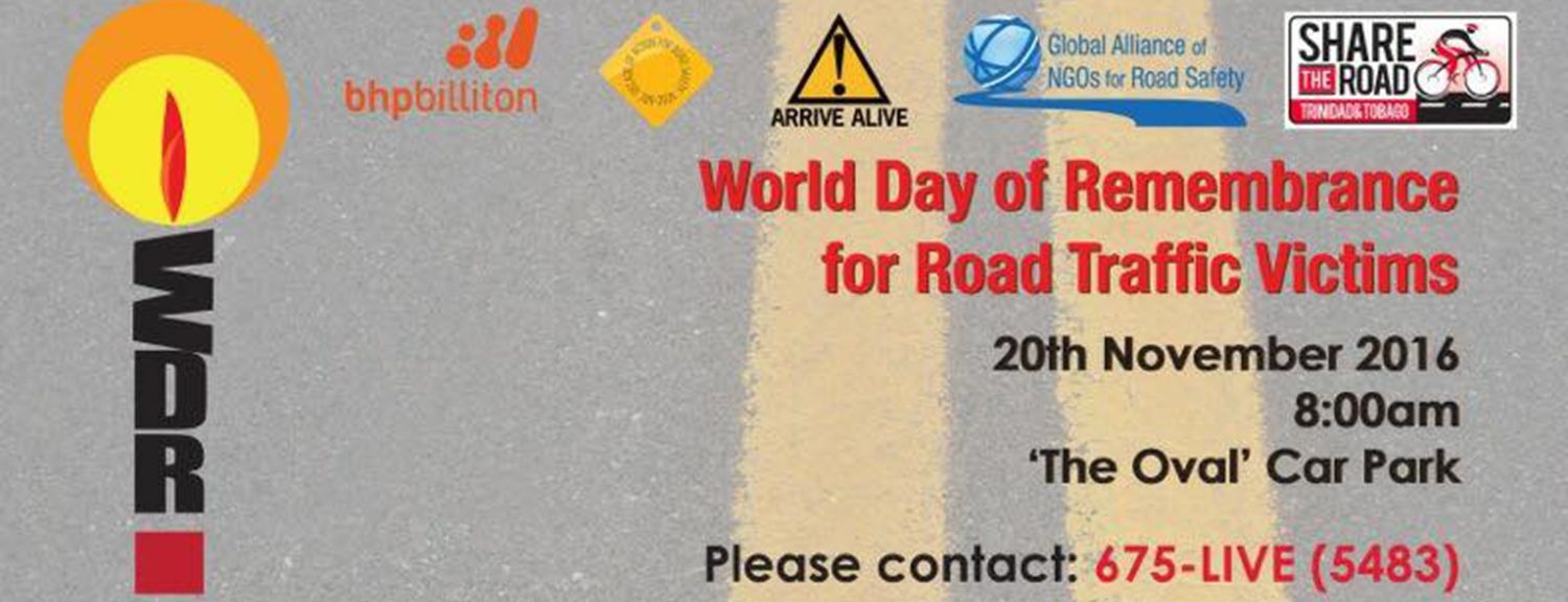 UN World Day of Remembrance for Road Traffic Victims  Keeping the Memories Alive