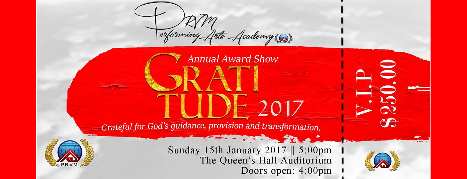 Gratitude 2017: Annual Gospel Award Show