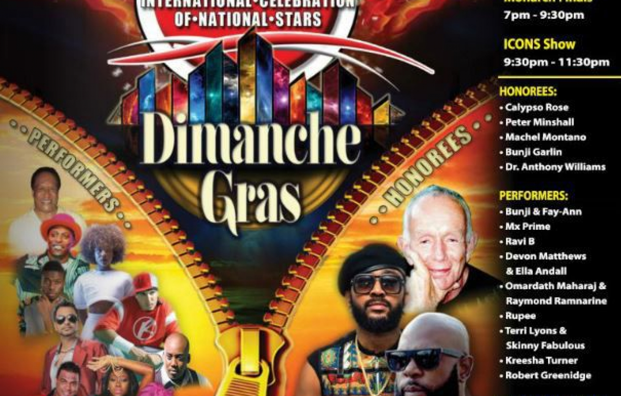 Dimanche Gras 2017: TUCO Calypso Monarch Finals + ICONS Show