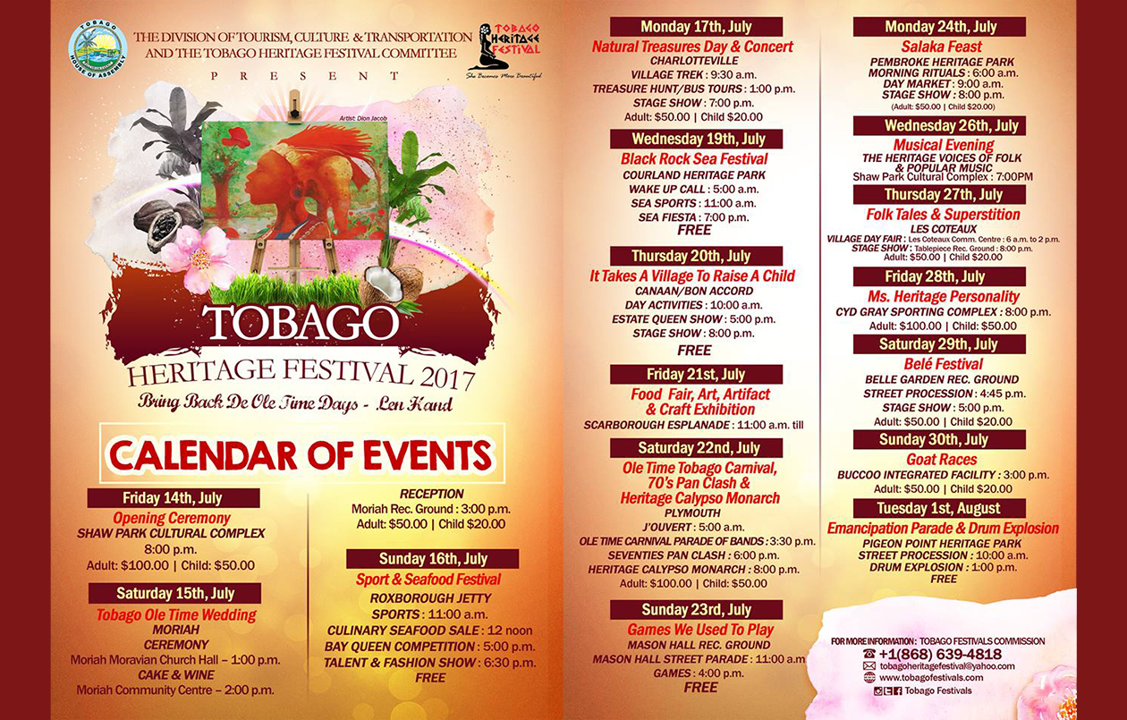 Tobago Heritage Festival 2017: Emancipation Parade & Drum Explosion