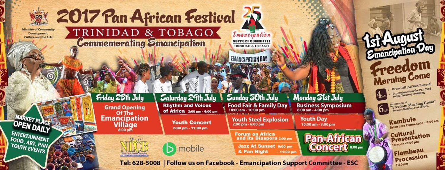 Pan African Festival 2017: Emancipation Day