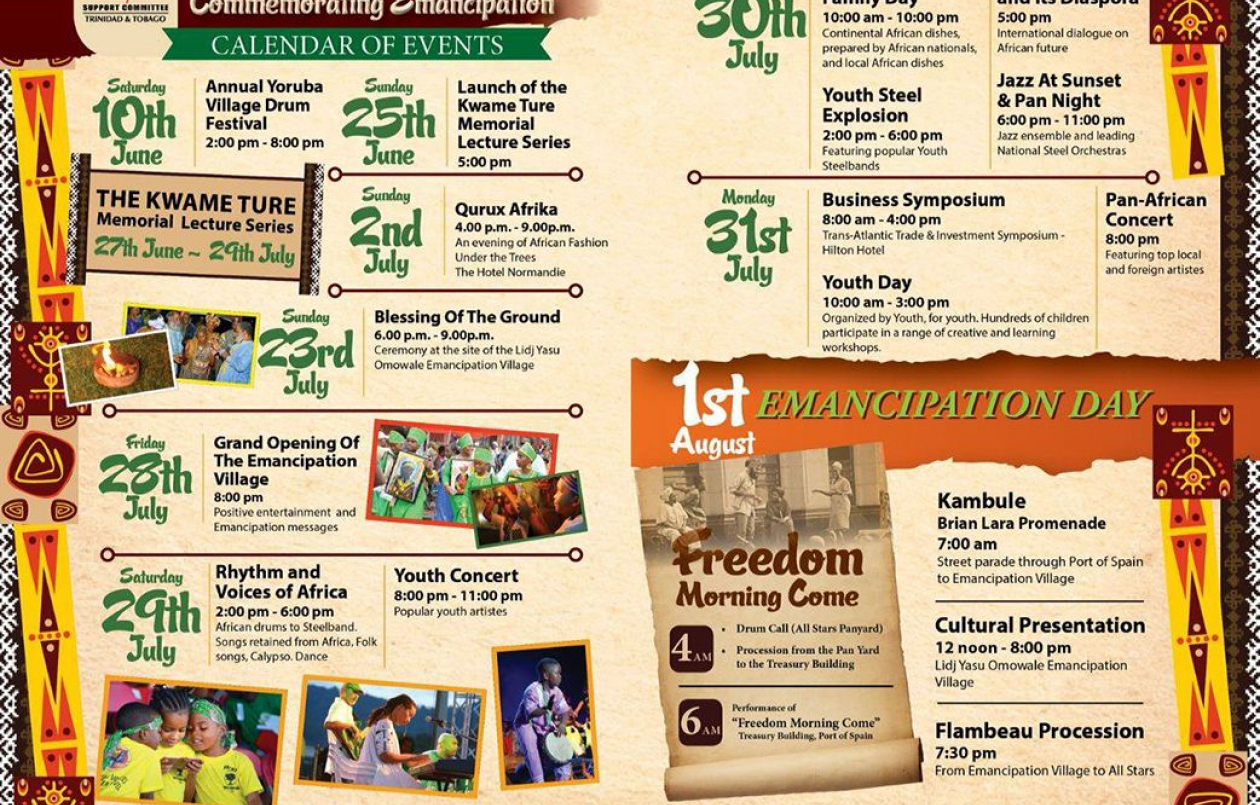 Pan African Festival 2017: Emancipation Day