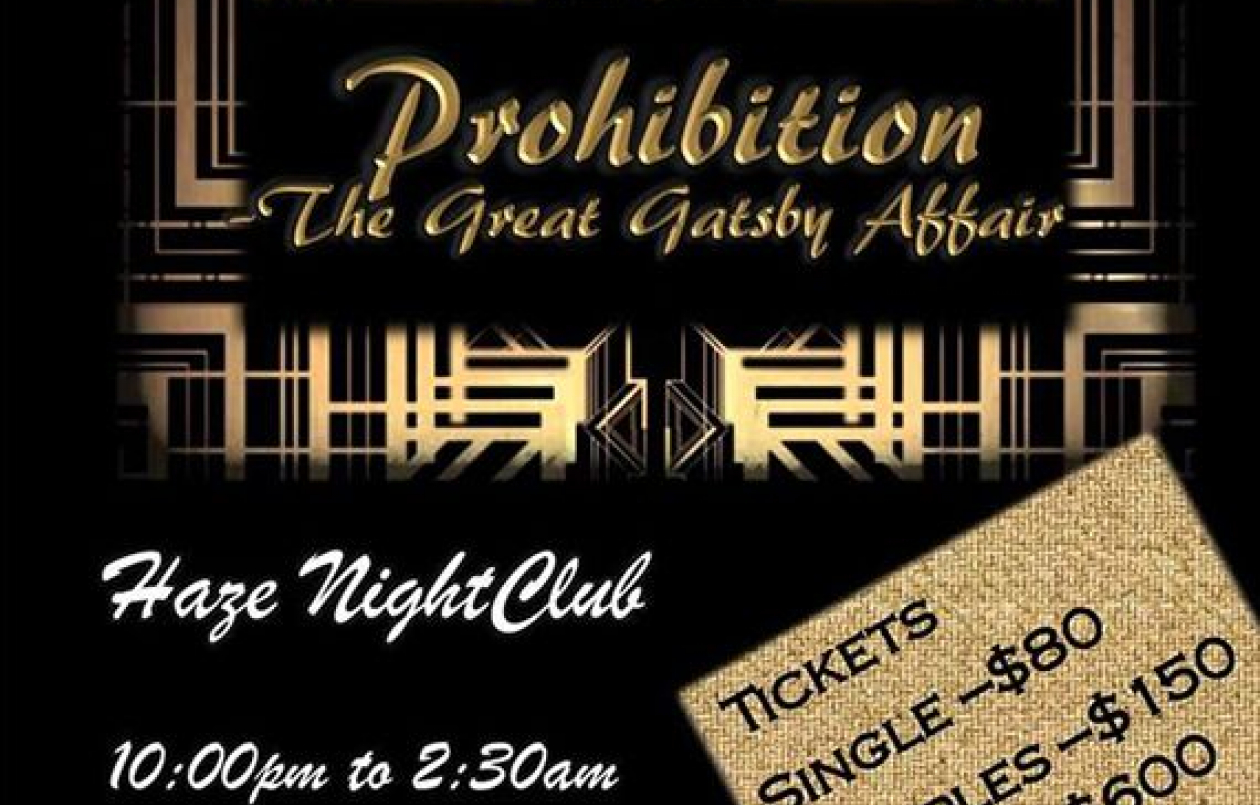 Prohibition - The Great Gatsby Affair 2017
