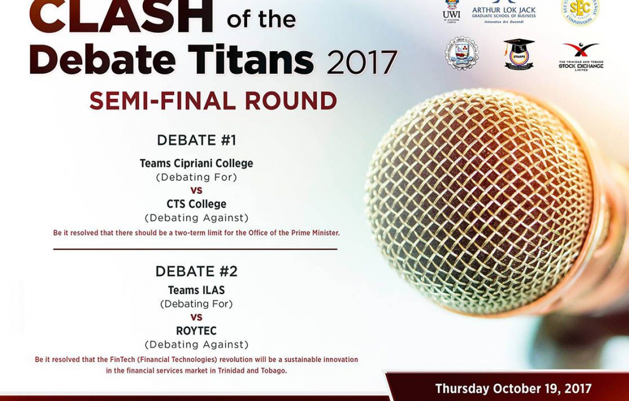 Clash of the Debate Titans 2017: Semi-Final Round