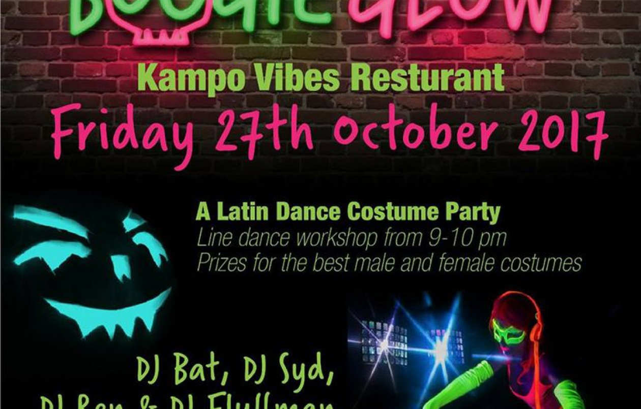 Boogie Glow: A Latin Dance Costume Party