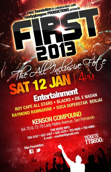 First 2013: The All Inclusive Fete