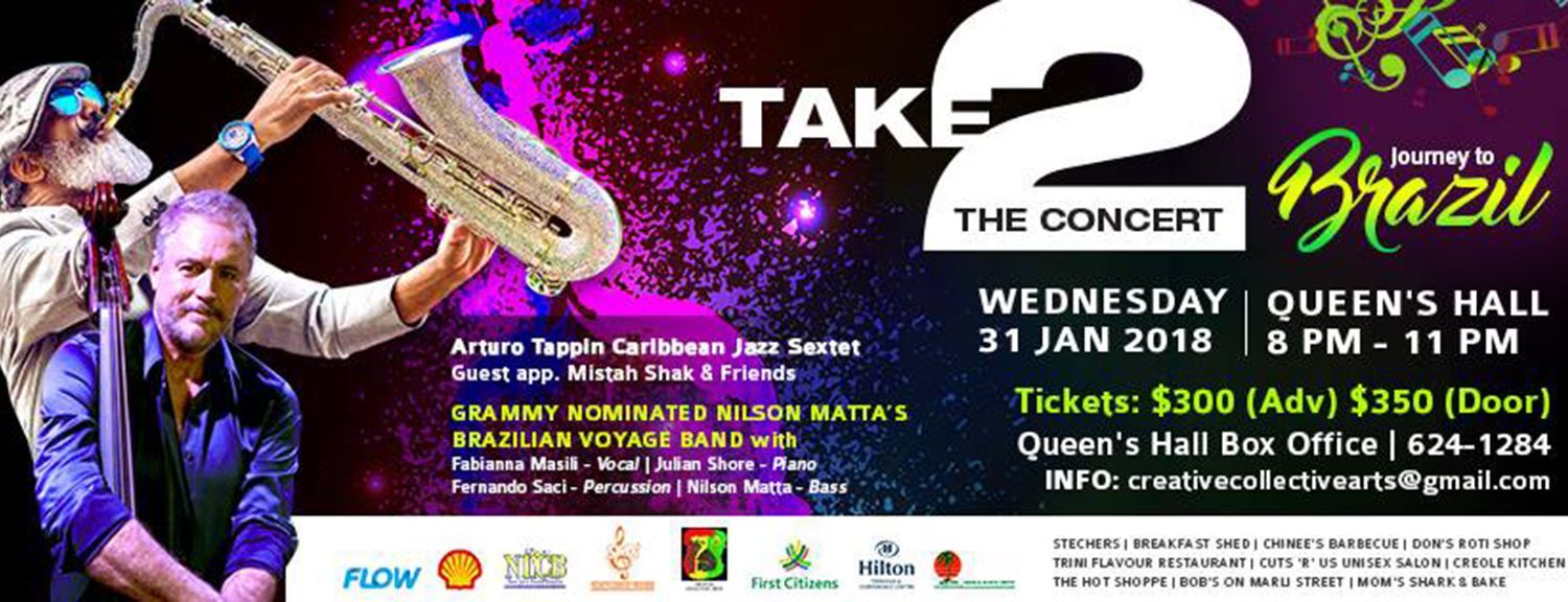 Take 2 The Concert: Afro Calypso & Latin Jazz Fusion - Journey To Brazil