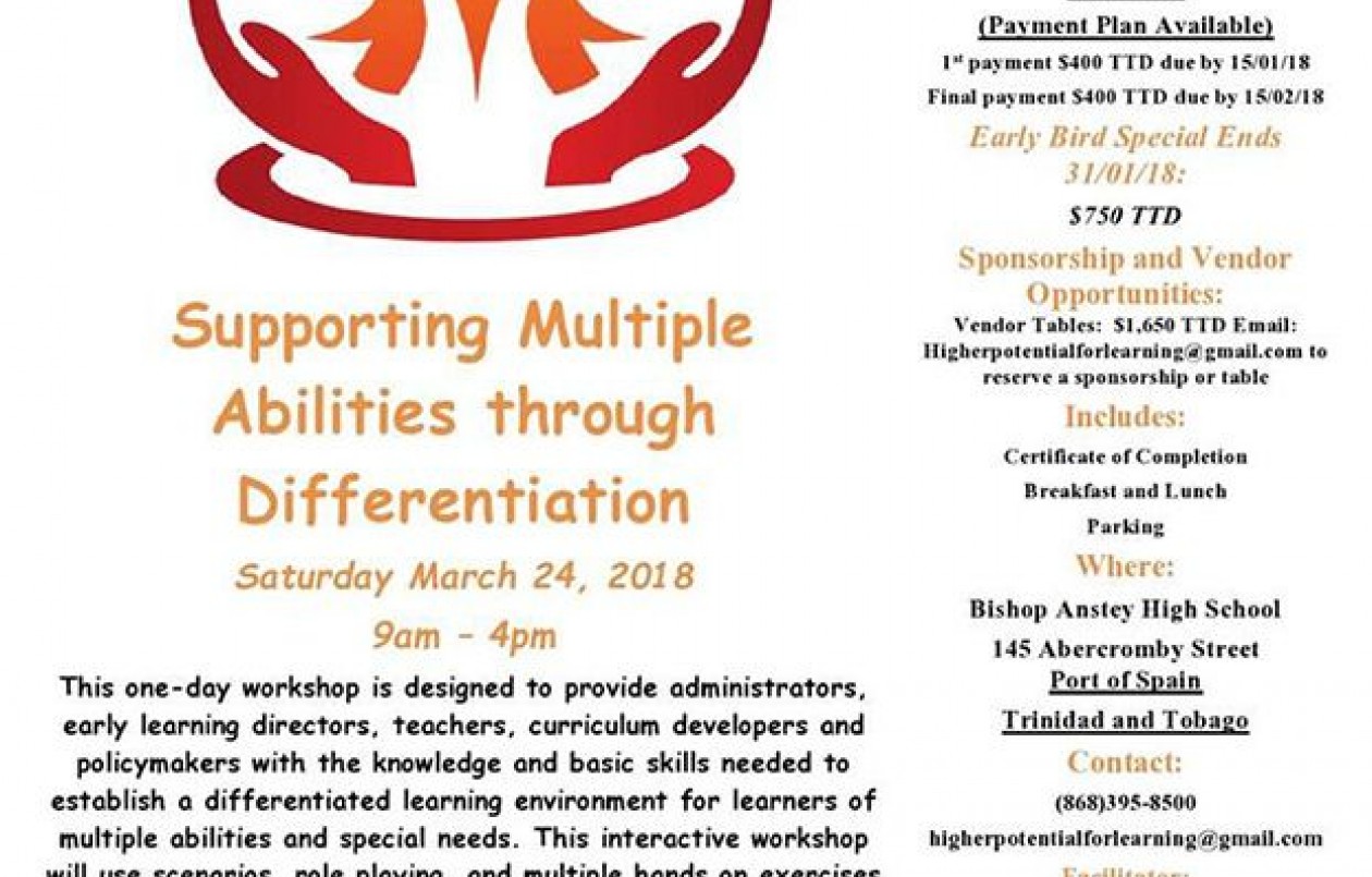 Supporting Multiple Abilities through Differentiation