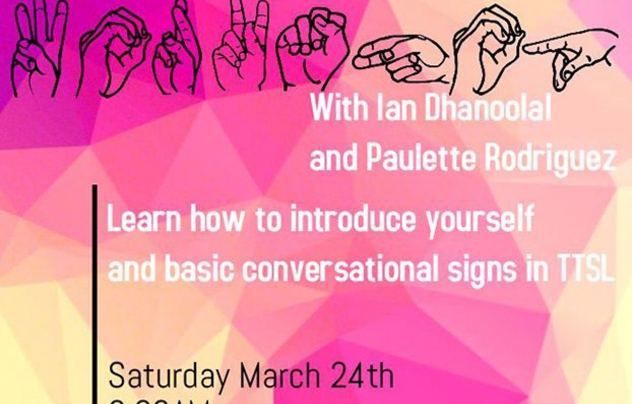 Conversational Sign Language Workshop