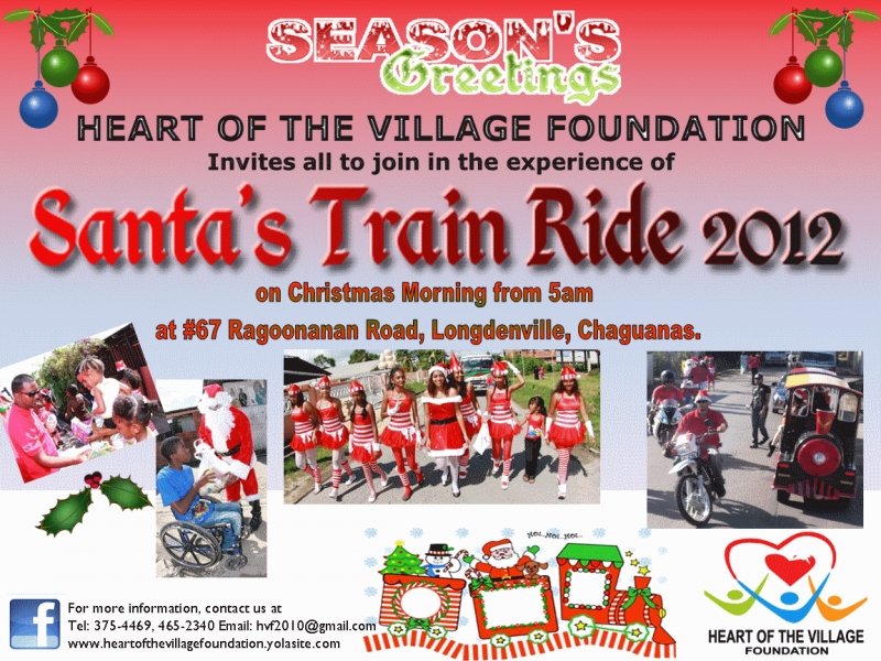 Santa's Train Ride 2012