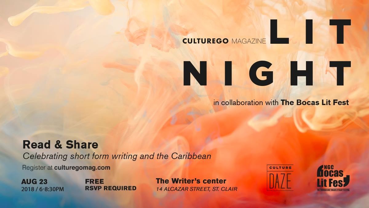 Lit Night II in collaboration with The Bocas Lit Fest ID 24302