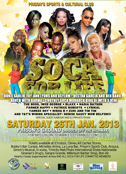 Soca For Life 2013