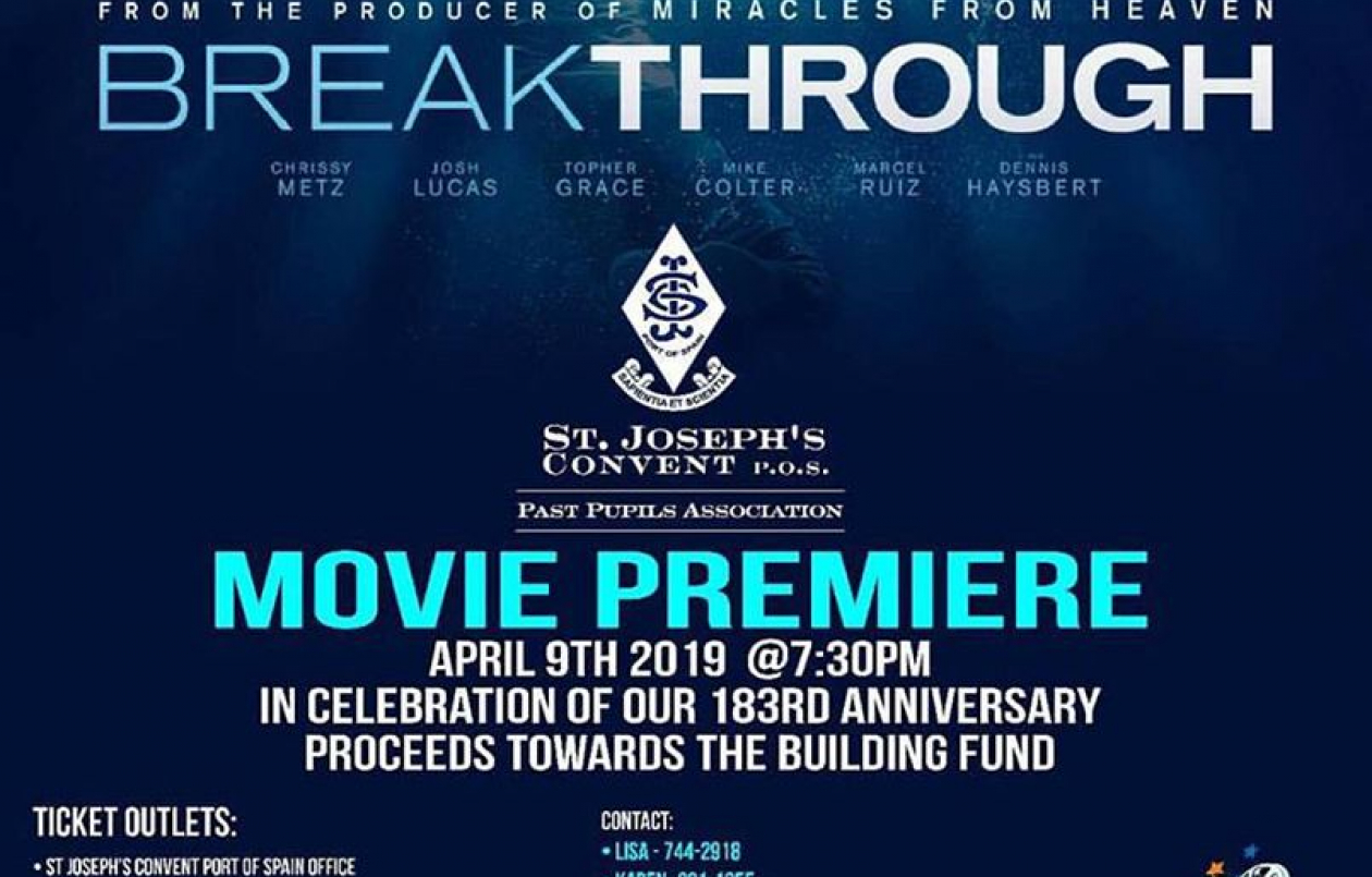 SJC POS PPA Movie Premiere Fundraiser - Breakthrough