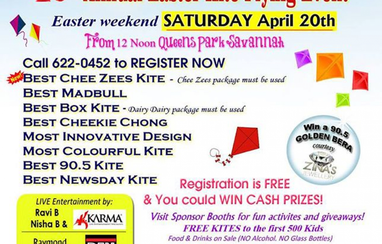 Radio 90.5 FM's 20th Annual Easter Kite Flying Event