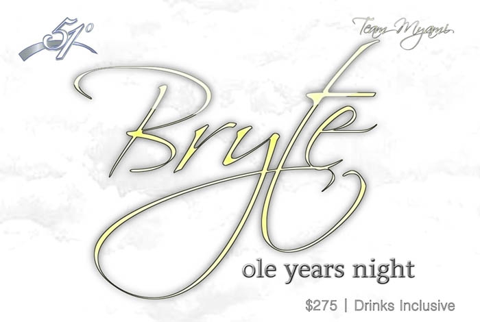 Bryte Events Bryte: Ole Years Night at 51 Degrees ID 2580