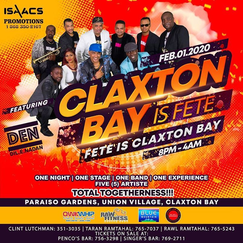 Claxton Bay Is Fete And Fete Is Claxton Bay 2020 ID 25832