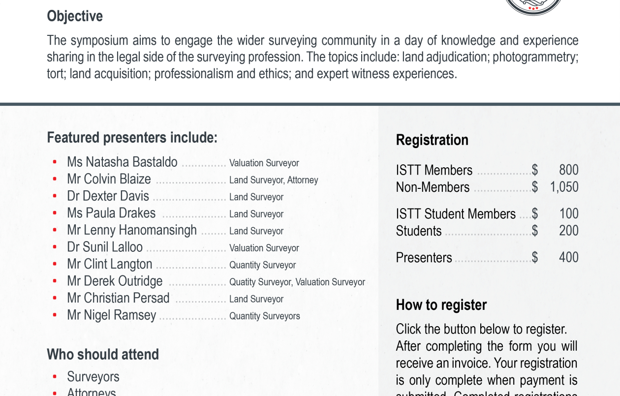 Surveying & Law Symposium