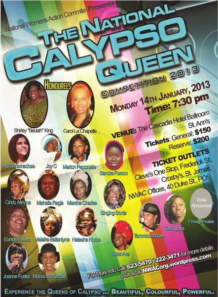 The National Calypso Queen Competition 2013