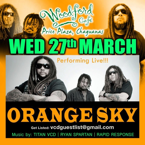 Orange Sky at Woodford Live Music Wednesdays