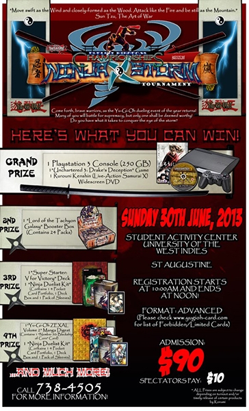 Duelist Kingdom Championships 2013: Ninja Storm! ID 4846