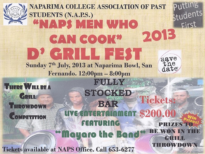 NAPS Men Who Can Cook 2013: D Grill Fest