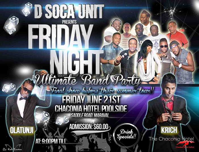 D Soca Unit Band Ultimate Band Party