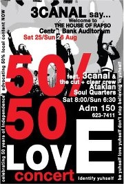 3canal: 50/50 Love Concert