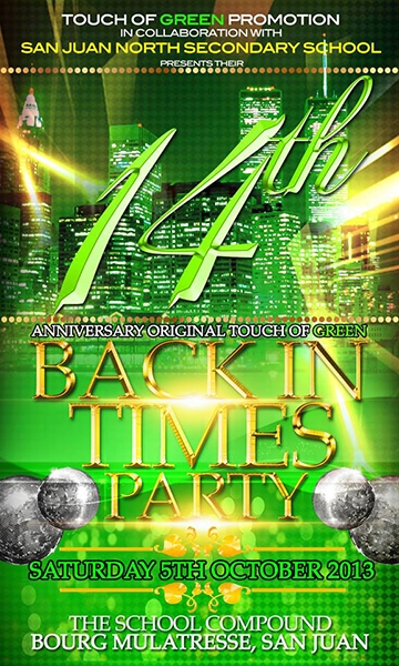 Touch of Green: Back In Times Party