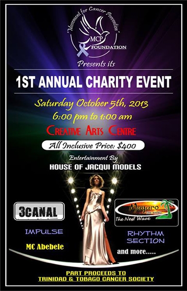 Movement For Cancer Prevention Foundation 1st Annual Charity Event