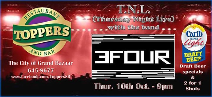 Retro Thursdaze/Thursday Night Live: 3FOUR