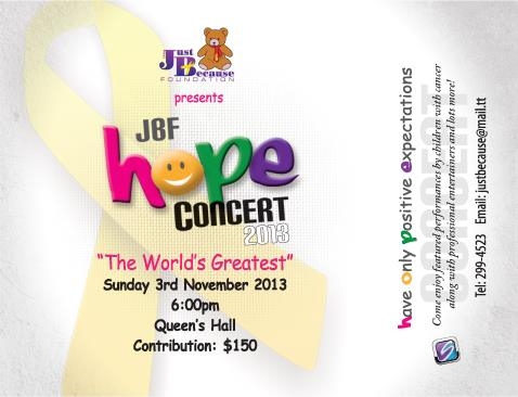 Just Because Foundation HOPE Concert 2013