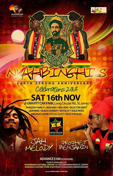 Nyahbinghi's Earth Strong Anniversary